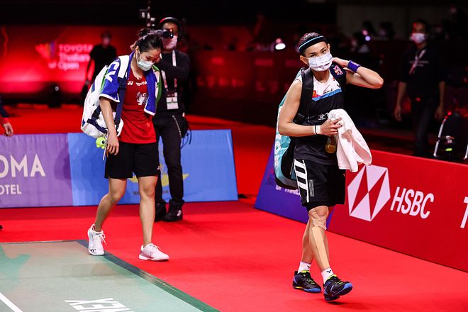 印尼羽毛球队鏖战印度羽毛球队，戴资颖绝境逆转