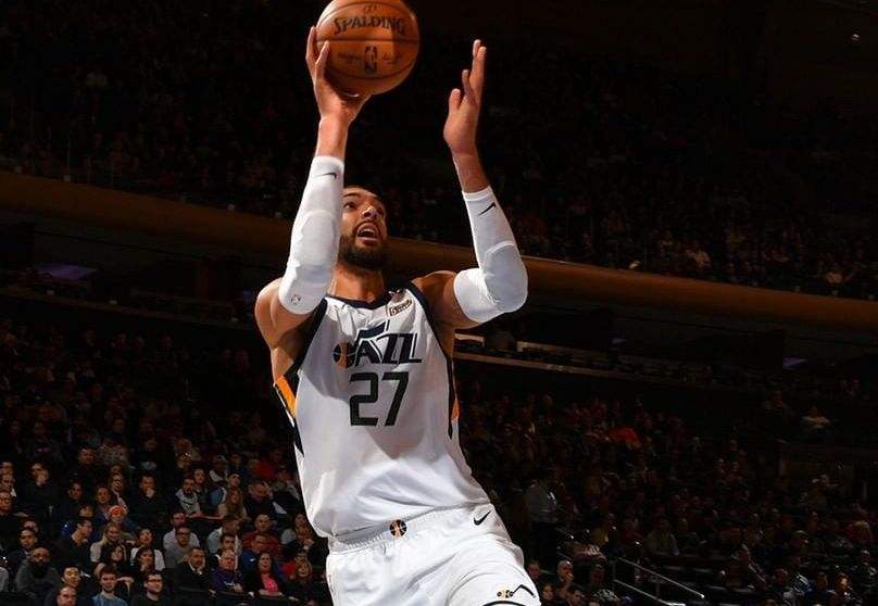 青岛队轻取雷霆，戈贝尔高光表现