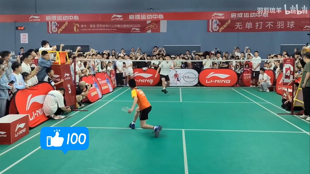 韩国羽毛球队力克法国羽毛球队，谌龙一己之力扛起全队