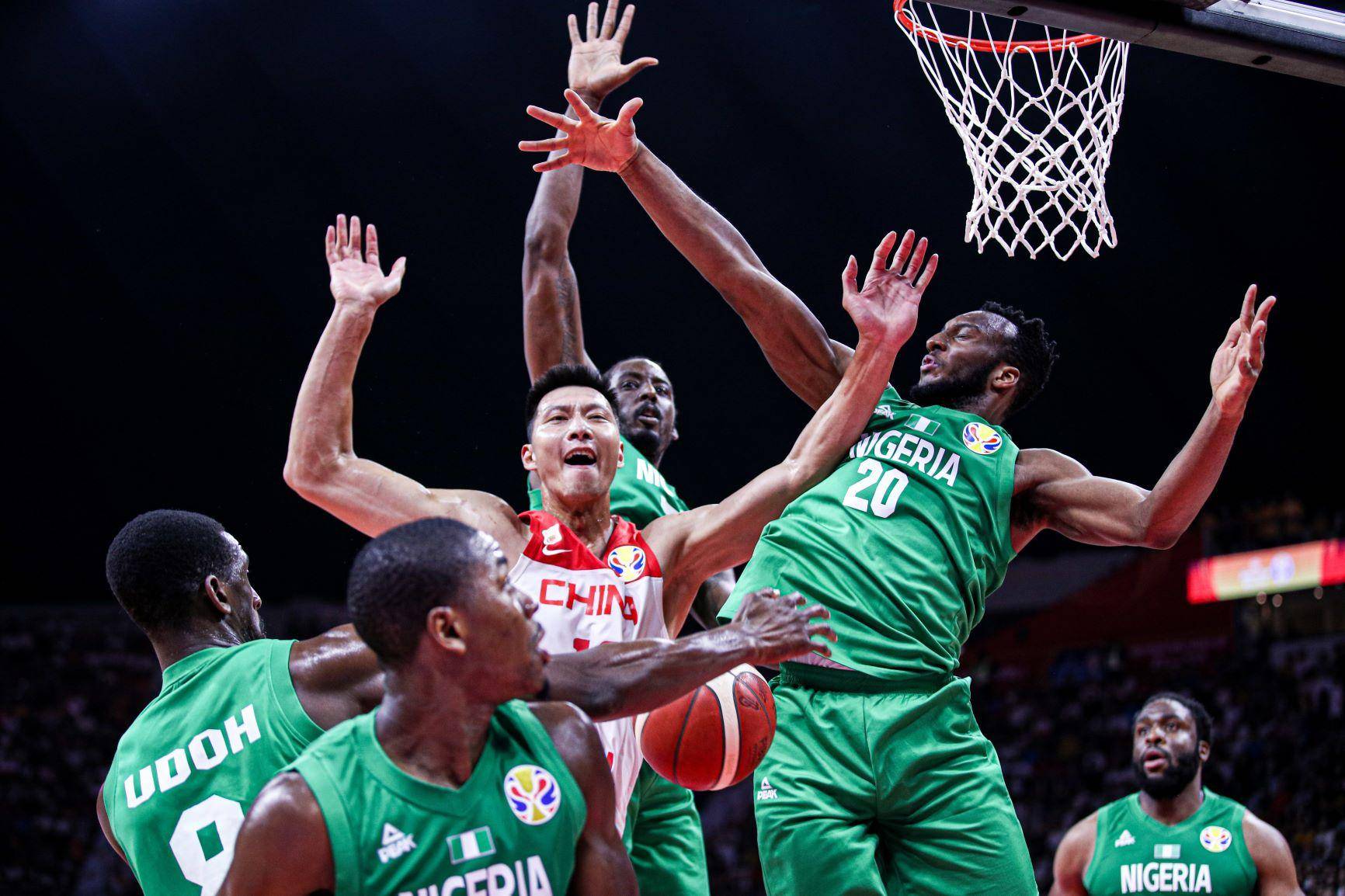 尼日利亚男篮力克中国男篮，乔治打破历史纪录